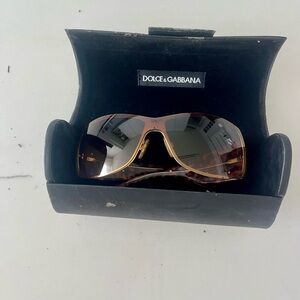 Dolce & Gabbana brown Sunglasses  w Case